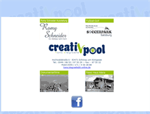 Tablet Screenshot of creativ-pool.info